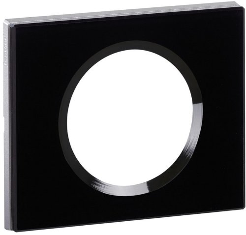 Рамка универсальная Legrand Celiane Corian 1-м. стекло смальта графит картинка